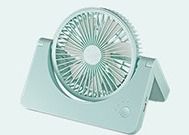 4000mah RV พัดลมชาร์จ USB แบบพกพา DC 5V พัดลมขนาดเล็กแบบชาร์จไฟได้