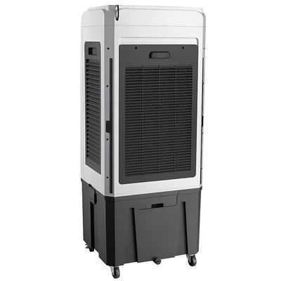 4500m3 / H Airflow แบบพกพา Water Air Cooler สวิตช์ด้วยตนเองพร้อมถังเก็บน้ำ 45L