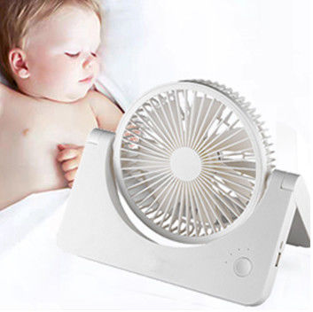 3 Speed Portable Mini Fan Usb Charging , Mini Electric Fan Rechargeable